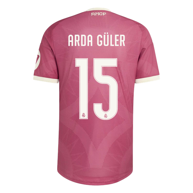 Real Madrid Tredjedrakt 2026/27 – ARDA GÜLER #15 (Spillerversjon)
