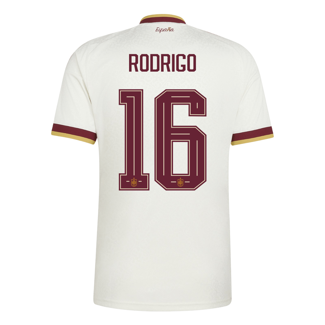 Spania Bortedrakt VM 2026 – RODRIGO #16 – bilde 3