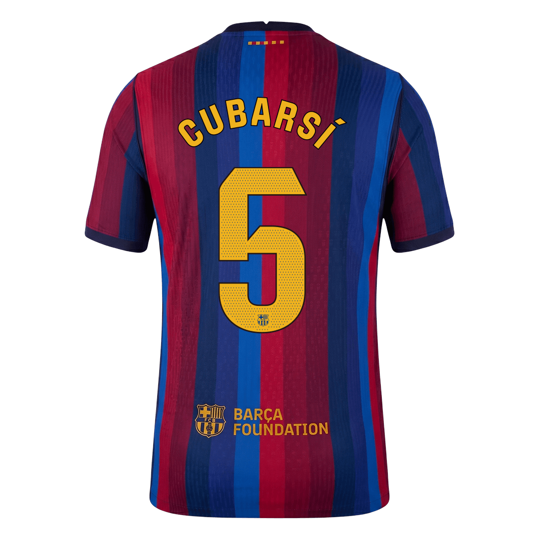 Barcelona Hjemmedrakt 2026/27 – CUBARSÍ #5 (Spillerversjon)