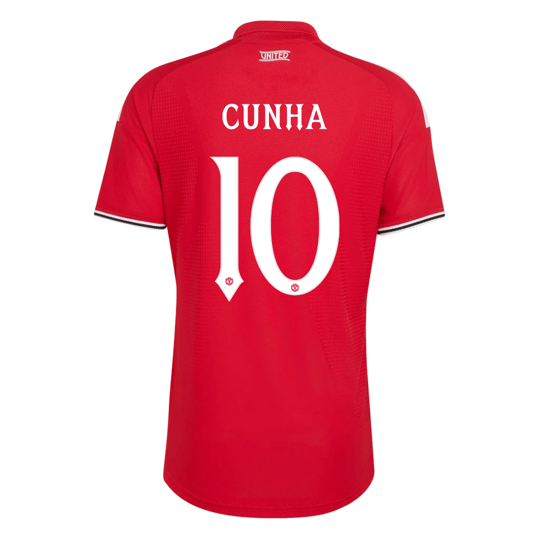 Manchester United Hjemmedrakt 2026/27 – CUNHA #10 – UCL (Spillerversjon)