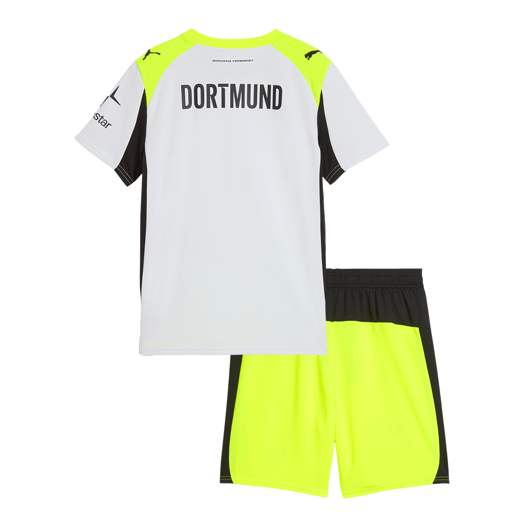 Borussia Dortmund Bortedraktsett Barn 2025/26 – bilde 14