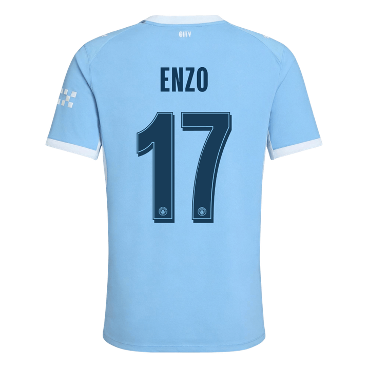 Manchester City Hjemmedrakt 2026/27 – ENZO #17 – UCL (Spillerversjon)