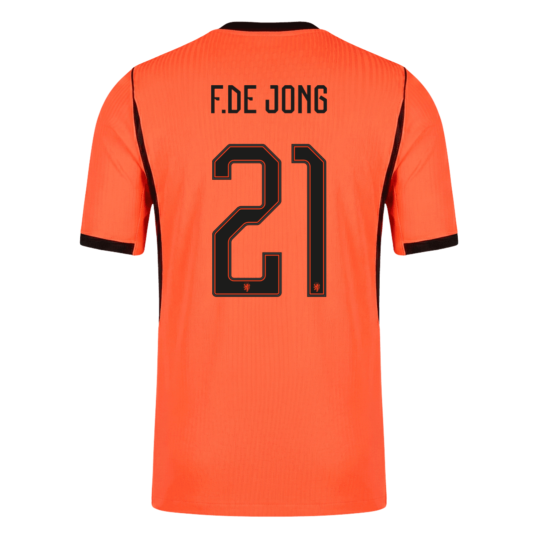 Nederland Hjemmedrakt VM 2026 – F.DE JONG #21 (Spillerversjon) – bilde 10