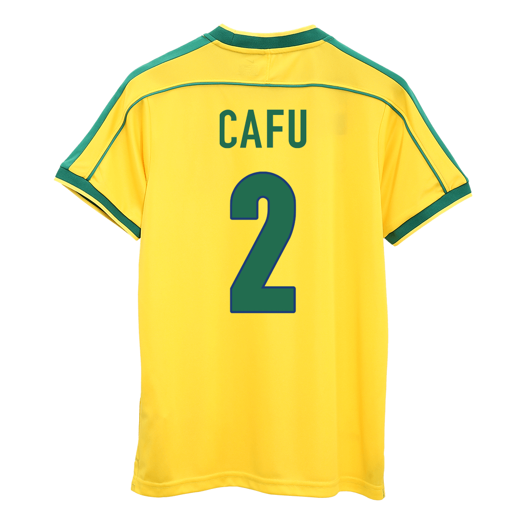 Brasil Retro Hjemmedrakt VM 1998 – CAFU #2