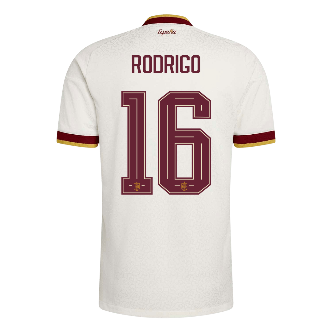 Spania Bortedrakt VM 2026 – RODRIGO #16 (Spillerversjon) – bilde 10