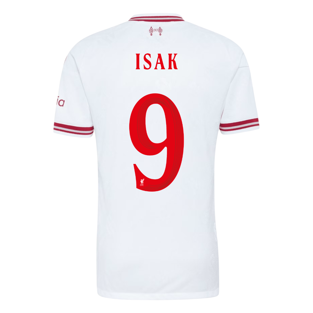 Liverpool Bortedrakt 2026/27 – ISAK #9 – UCL (Spillerversjon)