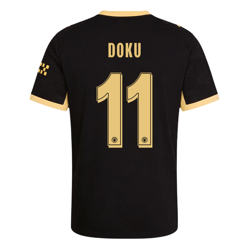 Manchester City Bortedrakt 2026/27 – DOKU #11 – UCL (Spillerversjon)
