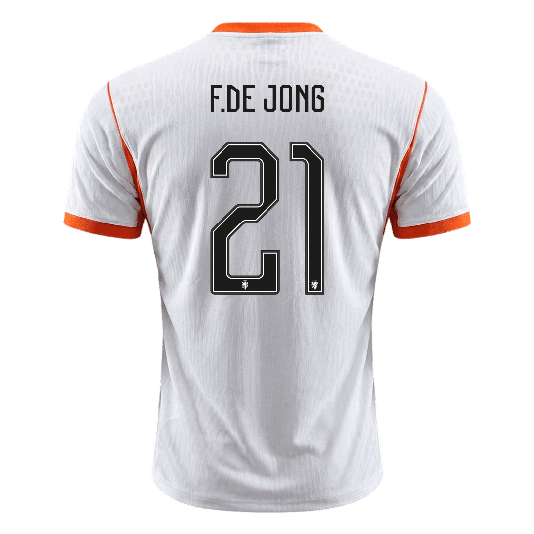 Nederland Bortedrakt VM 2026 – F.DE JONG #21 (Spillerversjon) – bilde 8