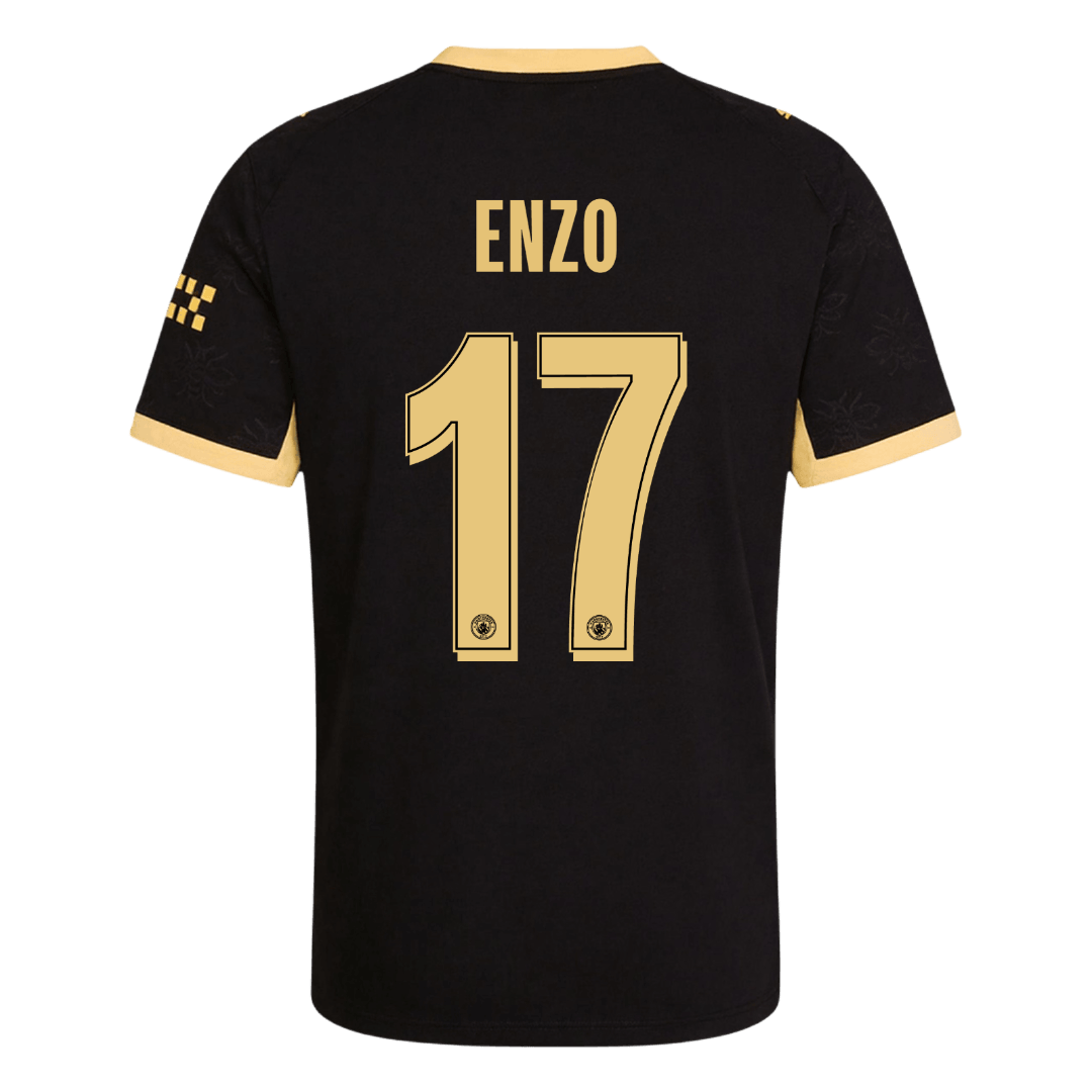 Manchester City Bortedrakt 2026/27 – ENZO #17 – UCL (Spillerversjon)