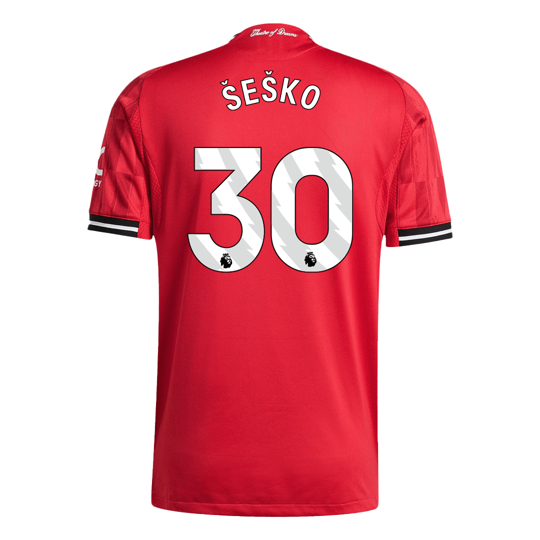 Manchester United Hjemmedrakt 2025/26 – ŠEŠKO #30 (Spillerversjon) – bilde 12