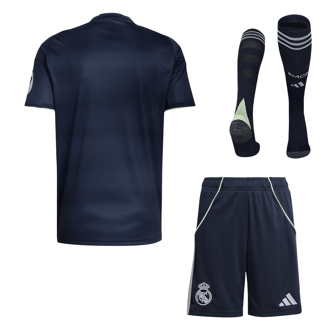 Real Madrid Bortedraktsett 3-deler 2025/26