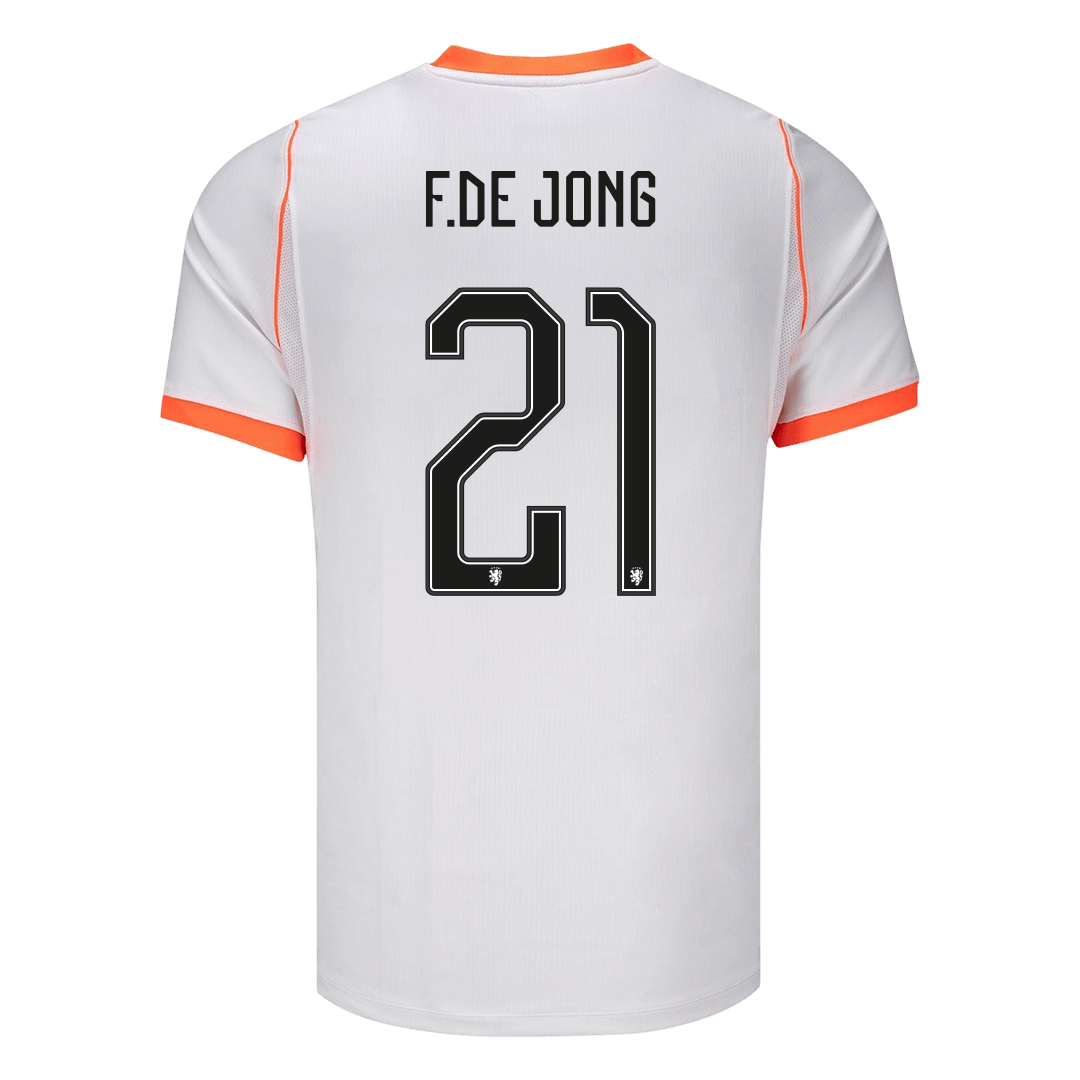 Nederland Bortedrakt VM 2026 – F.DE JONG #21 – bilde 3