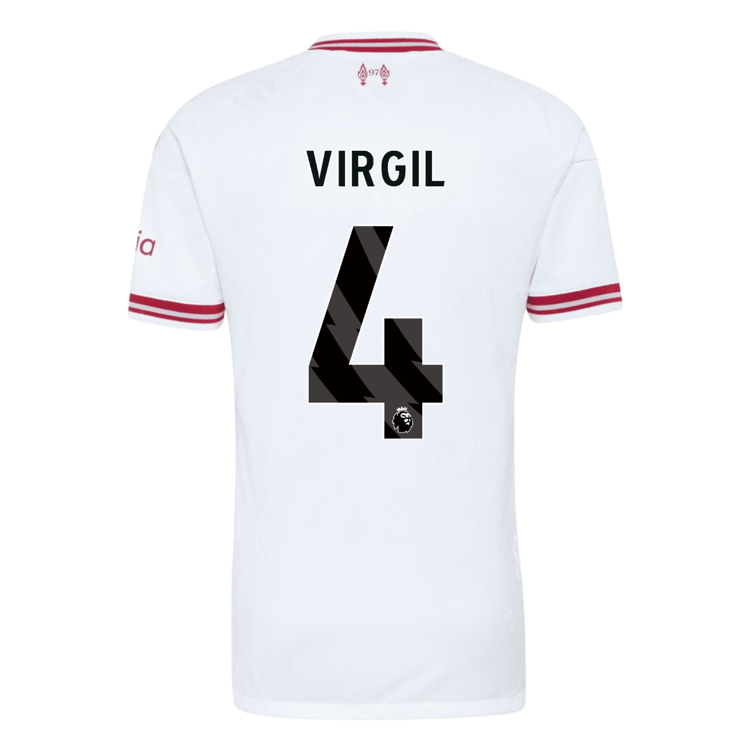 Liverpool Bortedrakt 2026/27 – VIRGIL #4 (Spillerversjon)