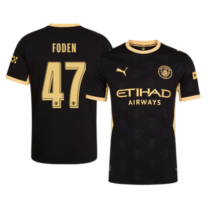 Manchester City Bortedrakt 2026/27 – FODEN #47 – UCL (Spillerversjon)