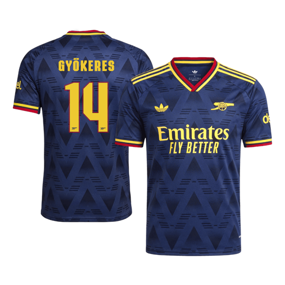 Arsenal Bortedrakt 2026/27 – GYÖKERES #14 – UCL (Spillerversjon)