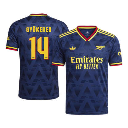Arsenal Bortedrakt 2026/27 – GYÖKERES #14 – UCL (Spillerversjon)