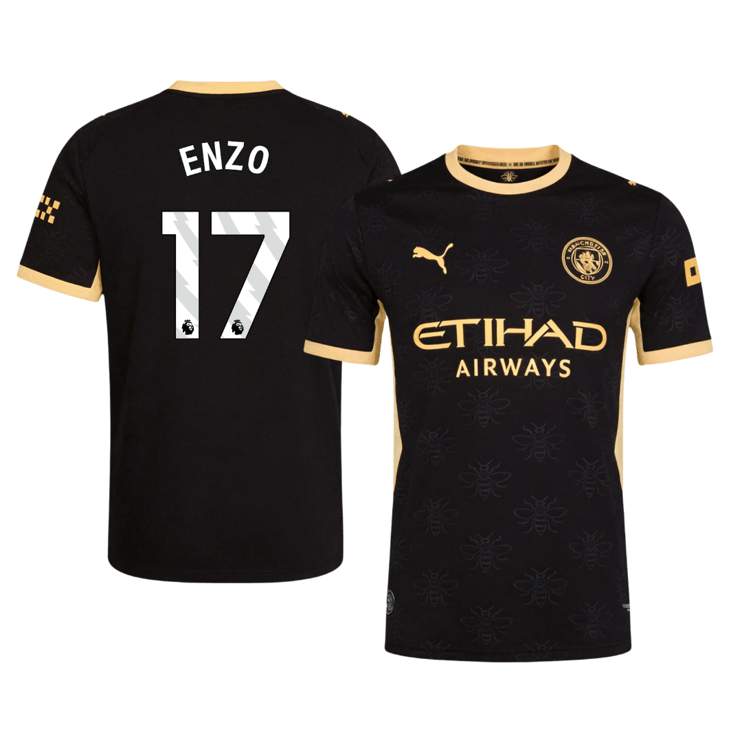 Manchester City Bortedrakt 2026/27 – ENZO #17 (Spillerversjon)