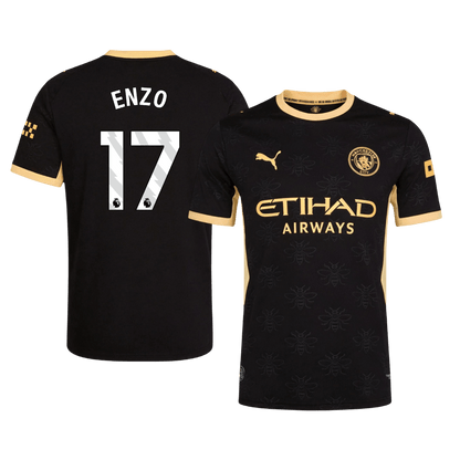 Manchester City Bortedrakt 2026/27 – ENZO #17 (Spillerversjon)