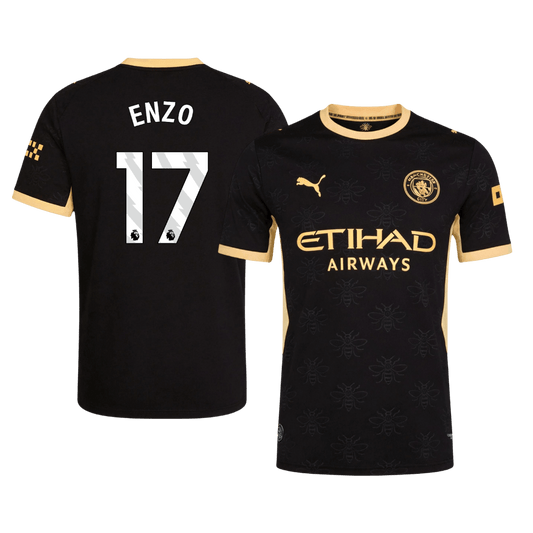 Manchester City Bortedrakt 2026/27 – ENZO #17 (Spillerversjon)