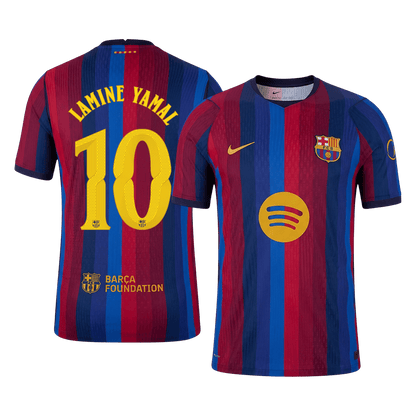 Barcelona Hjemmedrakt 2026/27 – LAMINE YAMAL #10 – UCL (Spillerversjon)