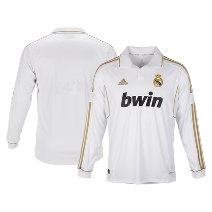 Real Madrid Retro Langermet Hjemmedrakt 2011/12 – bilde 9