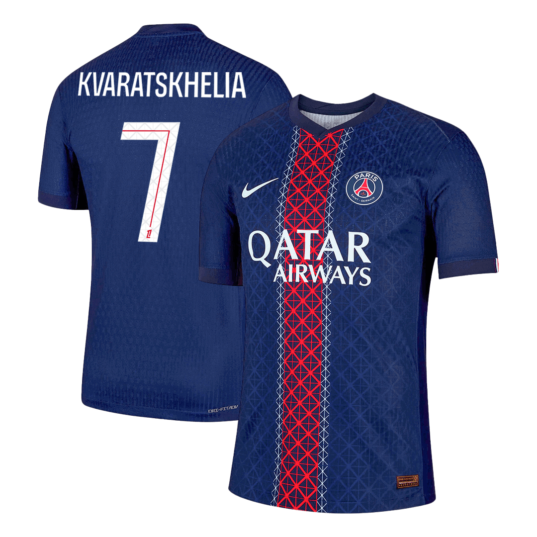 PSG Hjemmedrakt 2025/26 – KVARATSKHELIA #7 (Spillerversjon)