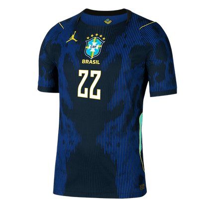 Brasil Bortedrakt VM 2026 – JOÃO PEDRO #22 (Spillerversjon) – bilde 3