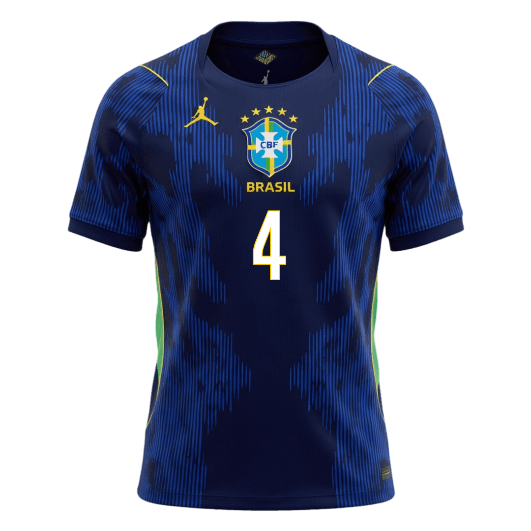 Brasil Bortedrakt VM 2026 – MARQUINHOS #4 – bilde 8