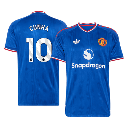 Manchester United Bortedrakt 2026/27 – CUNHA #10 (Spillerversjon)
