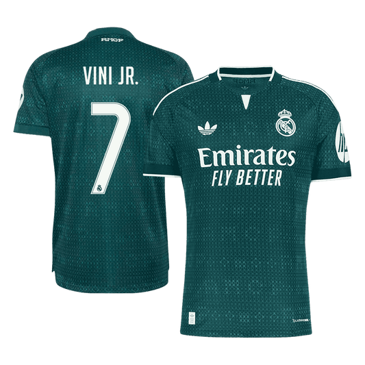 Real Madrid Bortedrakt 2026/27 – VINI JR. #7 (Spillerversjon)