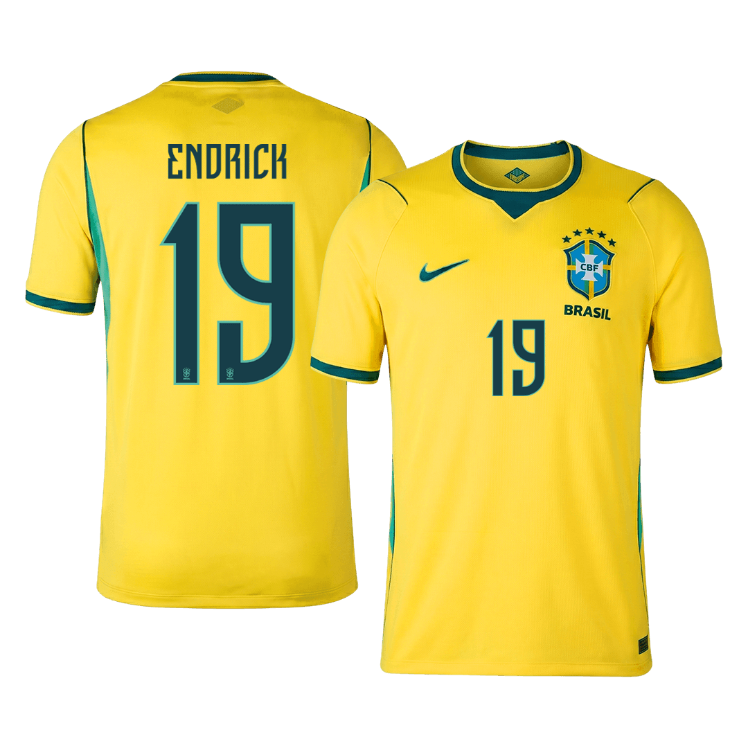 Brasil Hjemmedrakt VM 2026 – ENDRICK #19