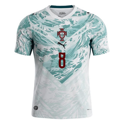 Portugal Bortedrakt VM 2026 – B.FERNANDES #8 – bilde 2