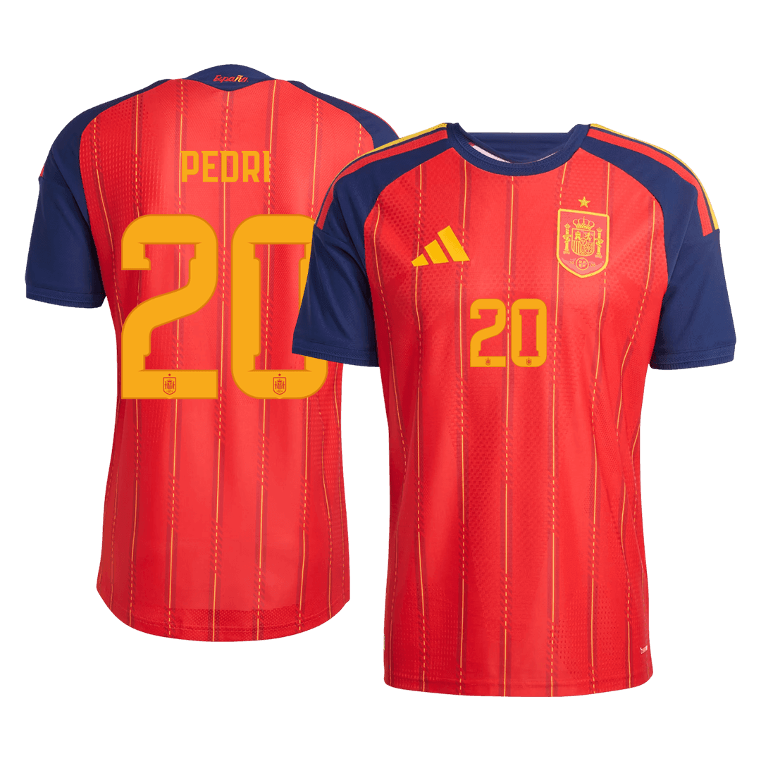 Spania Hjemmedrakt VM 2026 – PEDRI #20 (Spillerversjon)