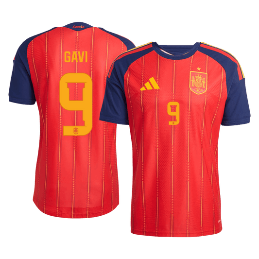 Spania Hjemmedrakt VM 2026 – GAVI #9 (Spillerversjon)