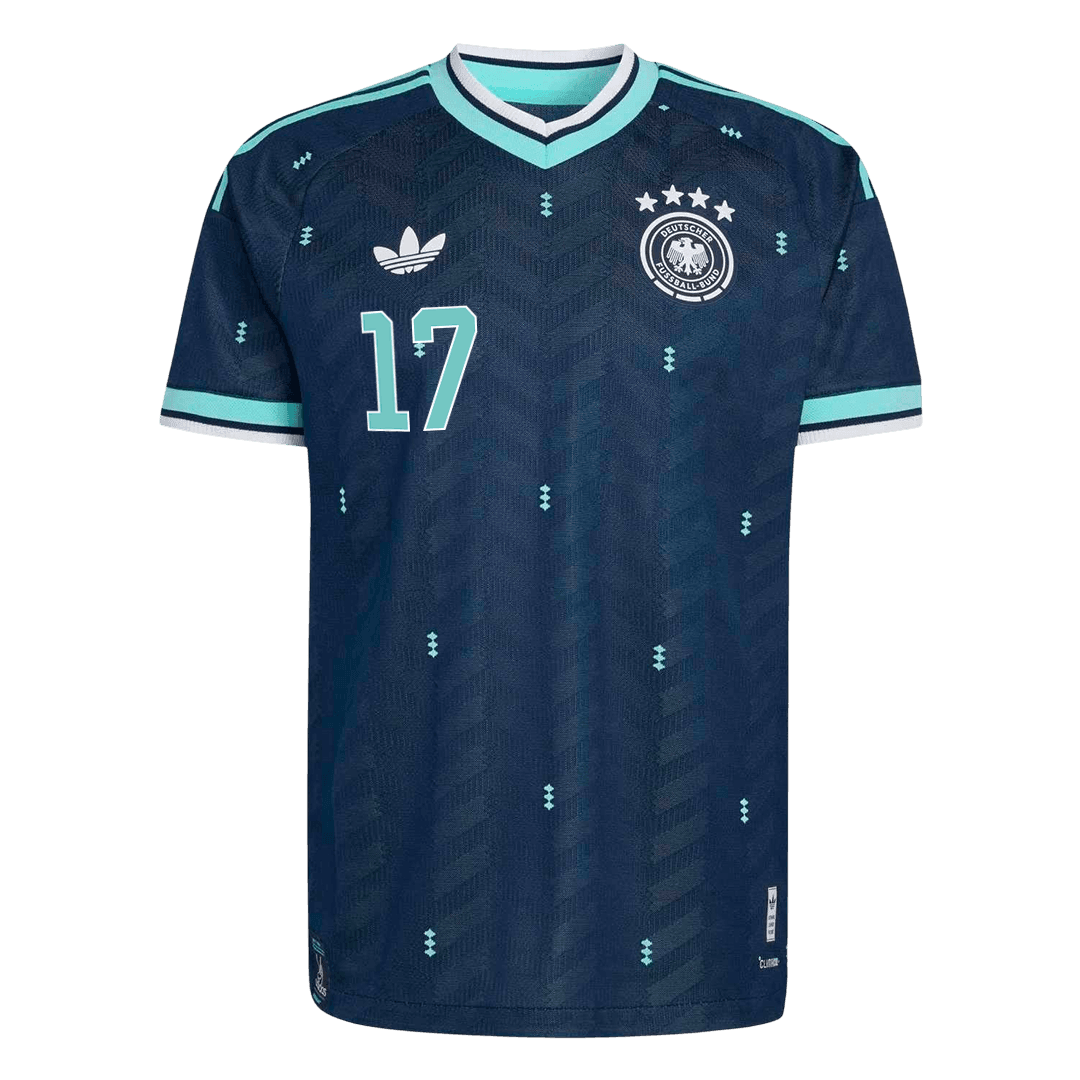 Tyskland Bortedrakt VM 2026 – WIRTZ #17 (Spillerversjon) – bilde 8