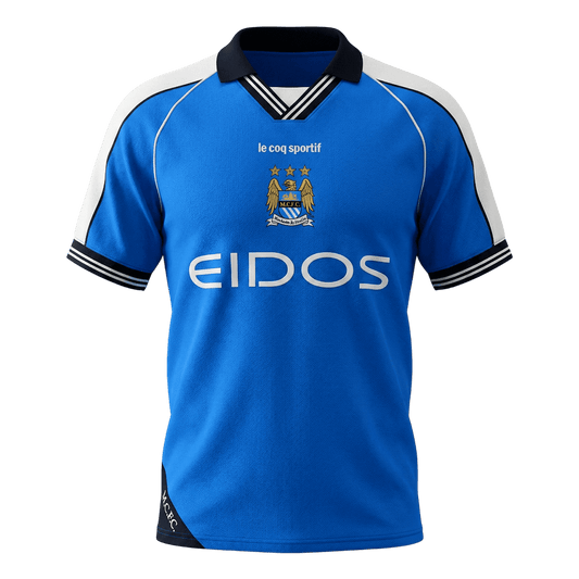 Manchester City Retro Hjemmedrakt 1999/01