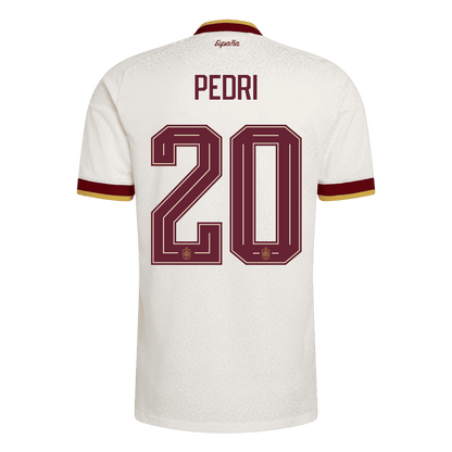 [Champion Edition] Spania Bortedrakt VM 2026 – PEDRI #20 (Spillerversjon)