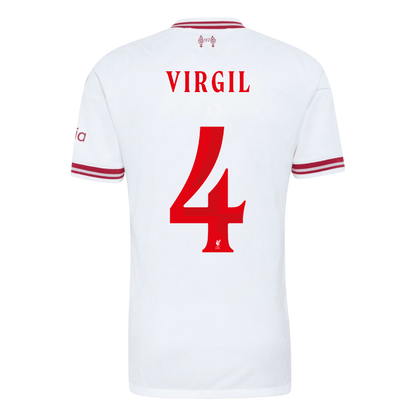 Liverpool Bortedrakt 2026/27 – VIRGIL #4 – UCL (Spillerversjon)