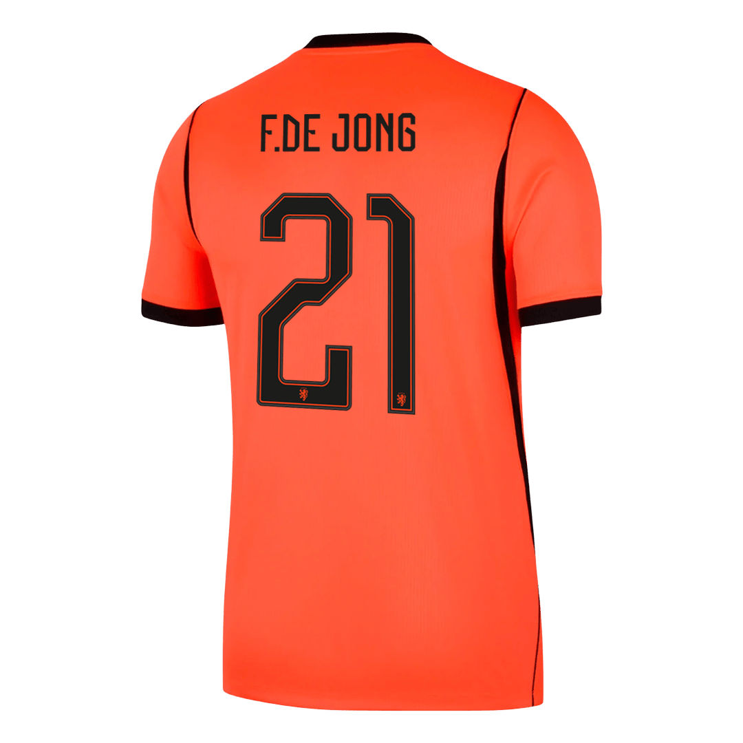 Nederland Hjemmedrakt VM 2026 – F.DE JONG #21 – bilde 9