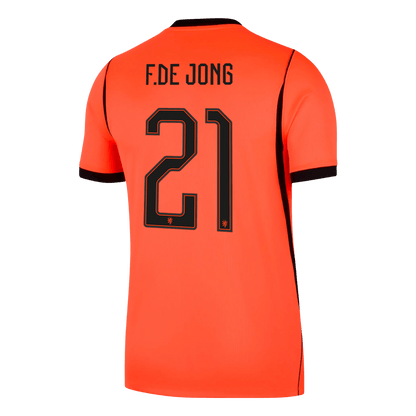 Nederland Hjemmedrakt VM 2026 – F.DE JONG #21 – bilde 9