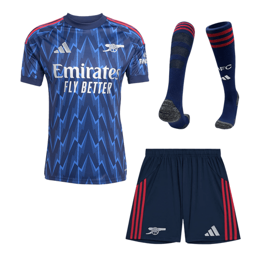 Arsenal Bortedraktsett 3-deler 2025/26