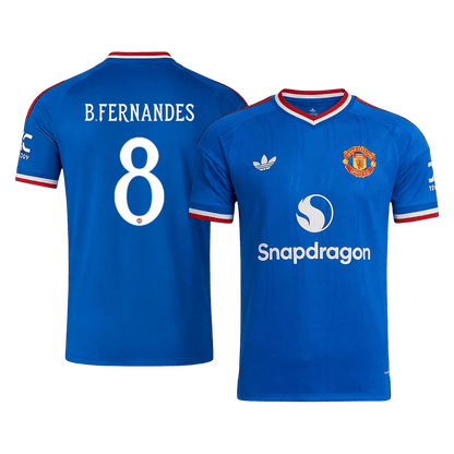 Manchester United Bortedrakt 2026/27 – B. FERNANDES #8 – UCL