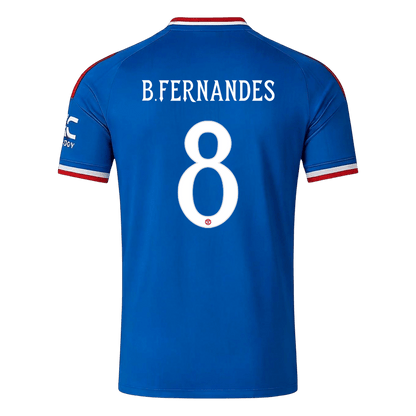 Manchester United Bortedrakt 2026/27 – B. FERNANDES #8 – UCL