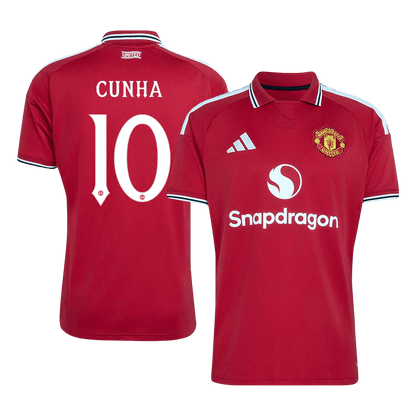 Manchester United Hjemmedrakt 2026/27 – CUNHA #10 – UCL