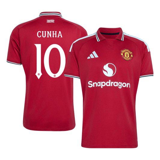 Manchester United Hjemmedrakt 2026/27 – CUNHA #10 – UCL