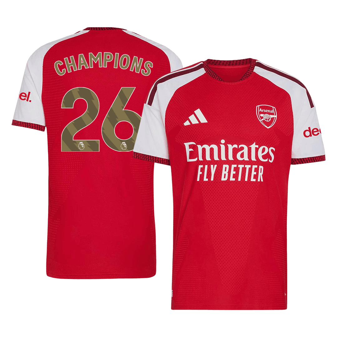 Arsenal Hjemmedrakt 2026/27 – CHAMPIONS #26 (Spillerversjon)