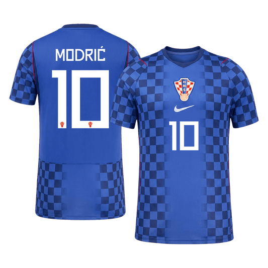 Kroatia Bortedrakt VM 2026 – MODRIĆ #10 (Spillerversjon)