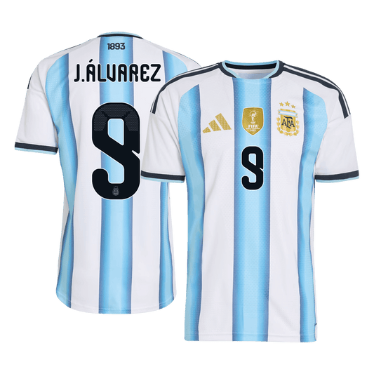 Argentina Hjemmedrakt VM 2026 – J.ÁLVAREZ #9 (Spillerversjon)