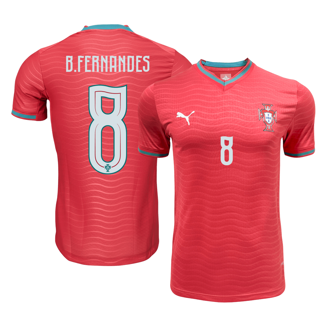 Portugal Hjemmedrakt VM 2026 – B.FERNANDES #8 (Spillerversjon)