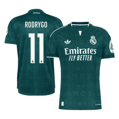 Real Madrid Bortedrakt 2026/27 – RODRYGO #11 (Spillerversjon)